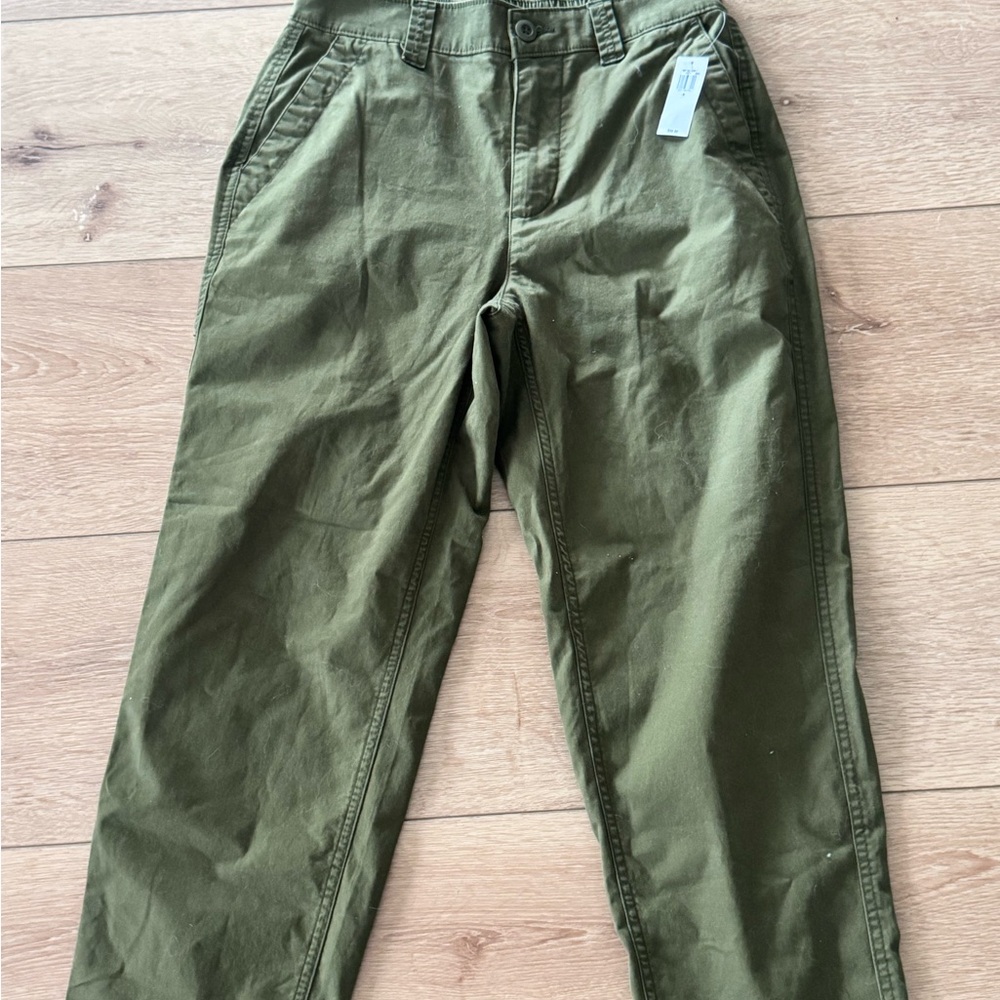 Brand New Old Navy Olive Green Casual Chino Pants